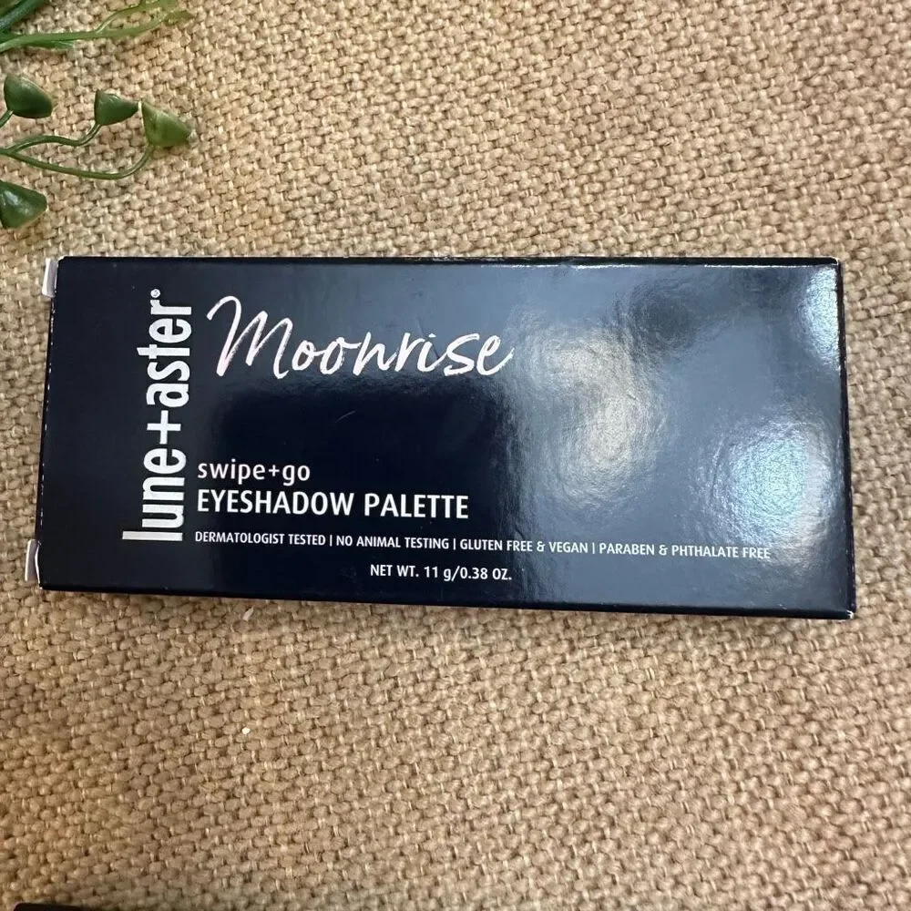 Lune + Aster Moonrise Swipe & Go Eyeshadow Palette Vegan‎ Paraben Free NEW
